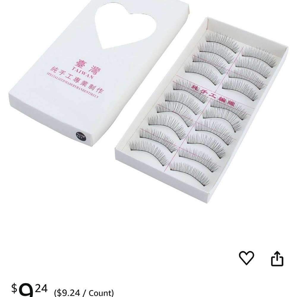 10 pairs each, total 50 pairs
